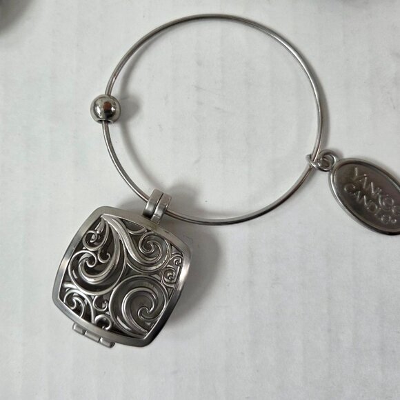 Yankee Candle Charming Scents Fragrance Lockets For Car Lot of 4 Silver - Picture 3 of 6